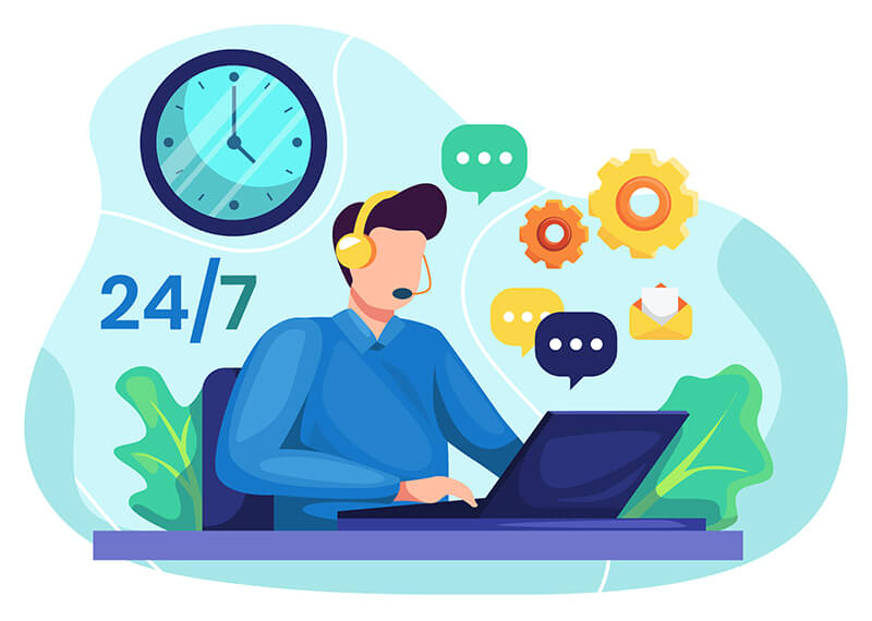 WebMLM 24X7 support